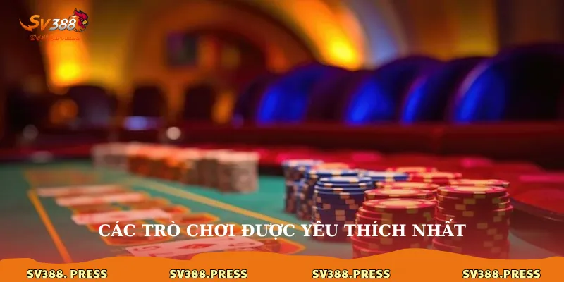 Game bài 2 Các trò chơi được yêu thích nhất